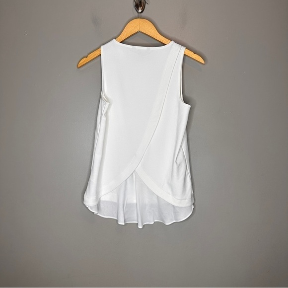 NWT Banana Republic White crossover back blouse - Picture 8 of 8